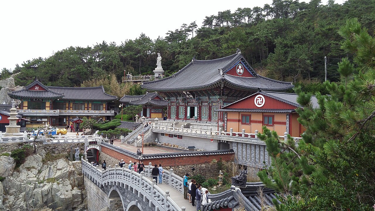 Haedong Yonggungsa Temple on the Busan coast