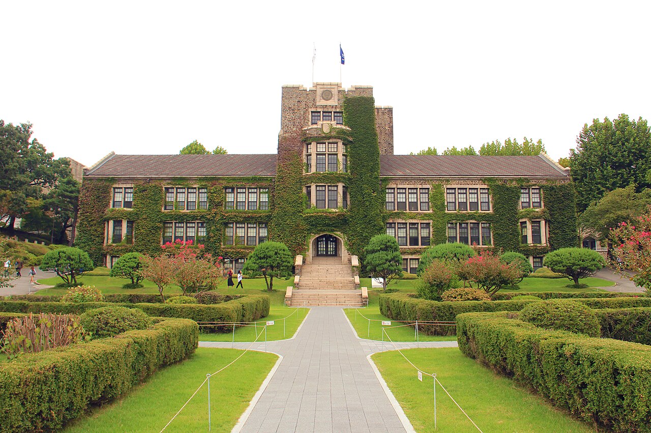 Underwood Hall at Yonsei University, a short walk from Sinchon Station